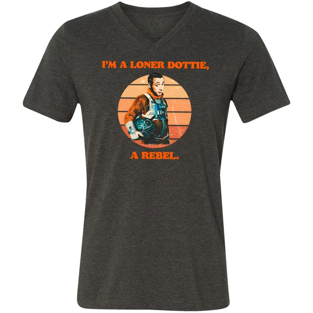 I'm a loner dottie a rebel - Dark Grey Heather - 8