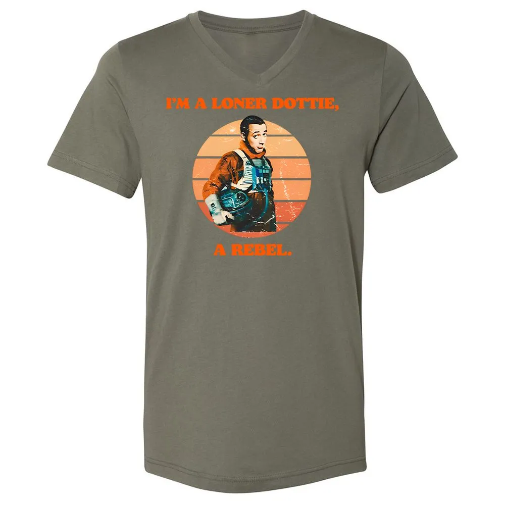 I'm a loner dottie a rebel - Military Green - 10