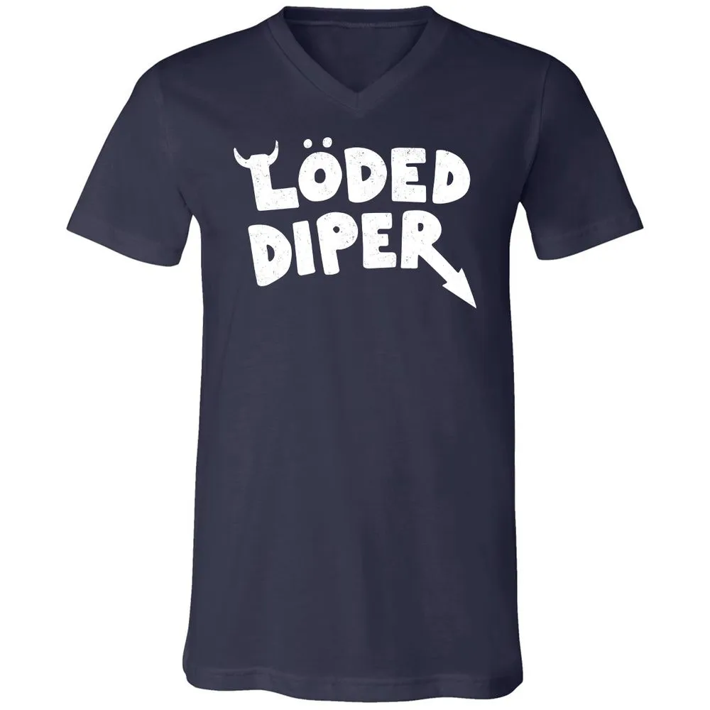 Unisex V-Neck T-Shirt - 1TWPBP3G - Navy - 2