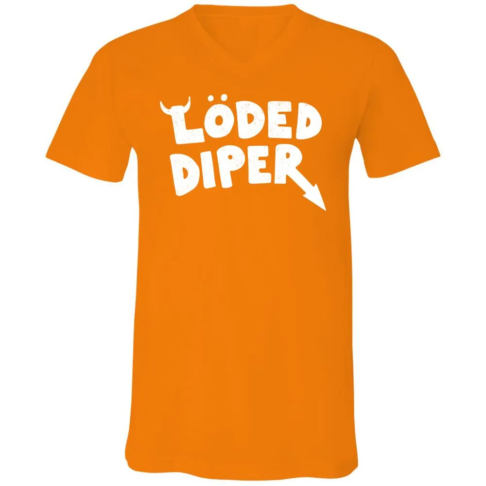 Unisex V-Neck T-Shirt - 1TWPBP3G - Orange - 11