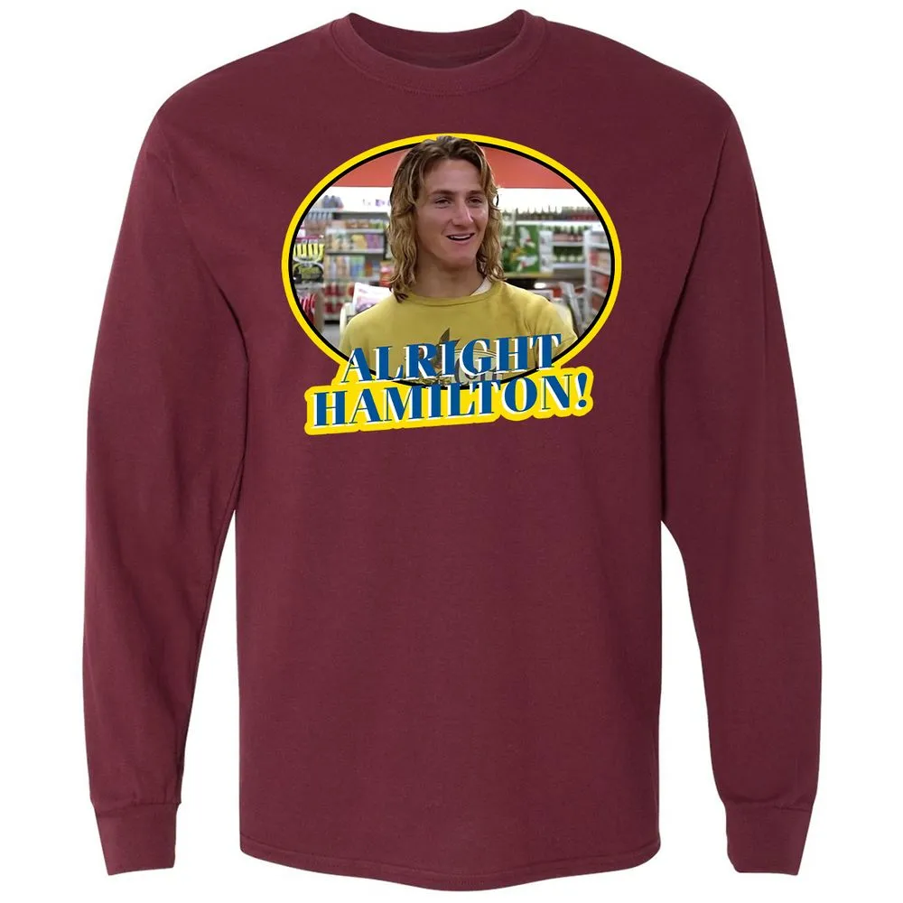 Long Sleeve T-Shirt - CT5Q9L2R - Maroon - 11