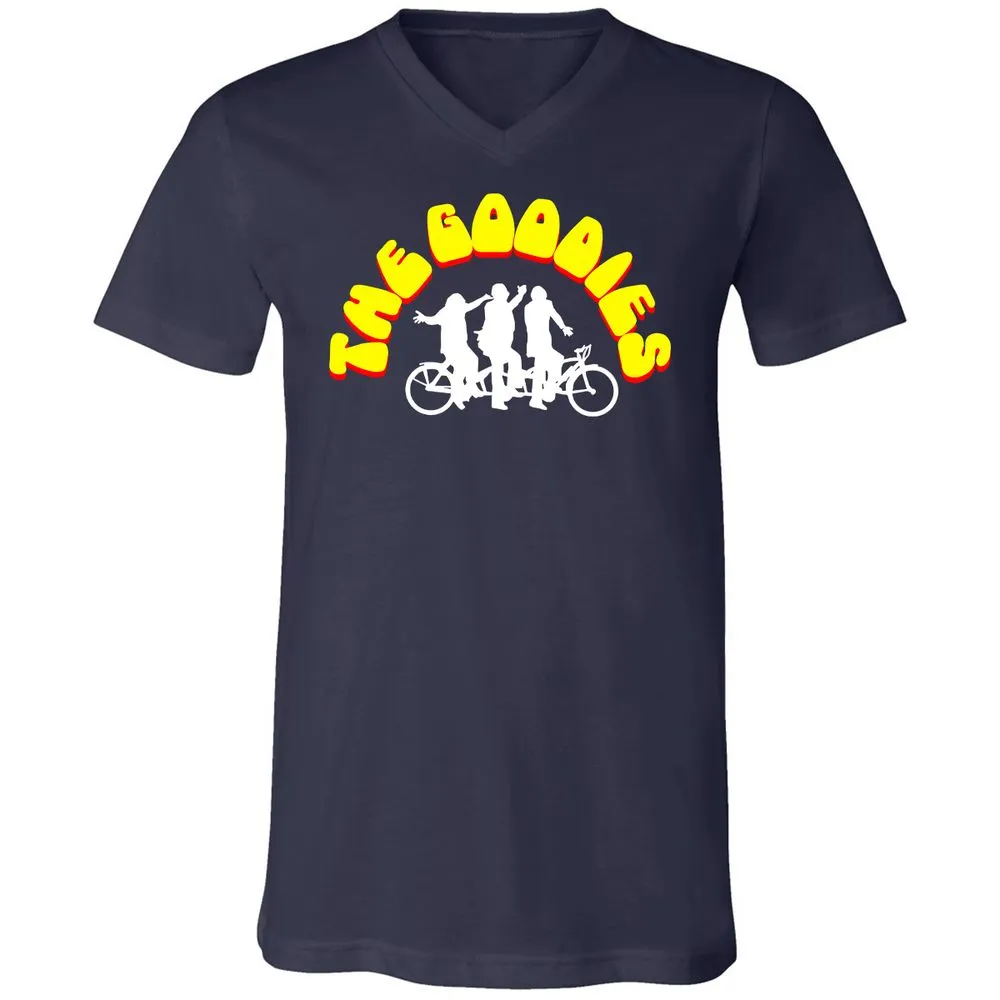 Unisex V-Neck T-Shirt - EME7BNMU - Navy - 2