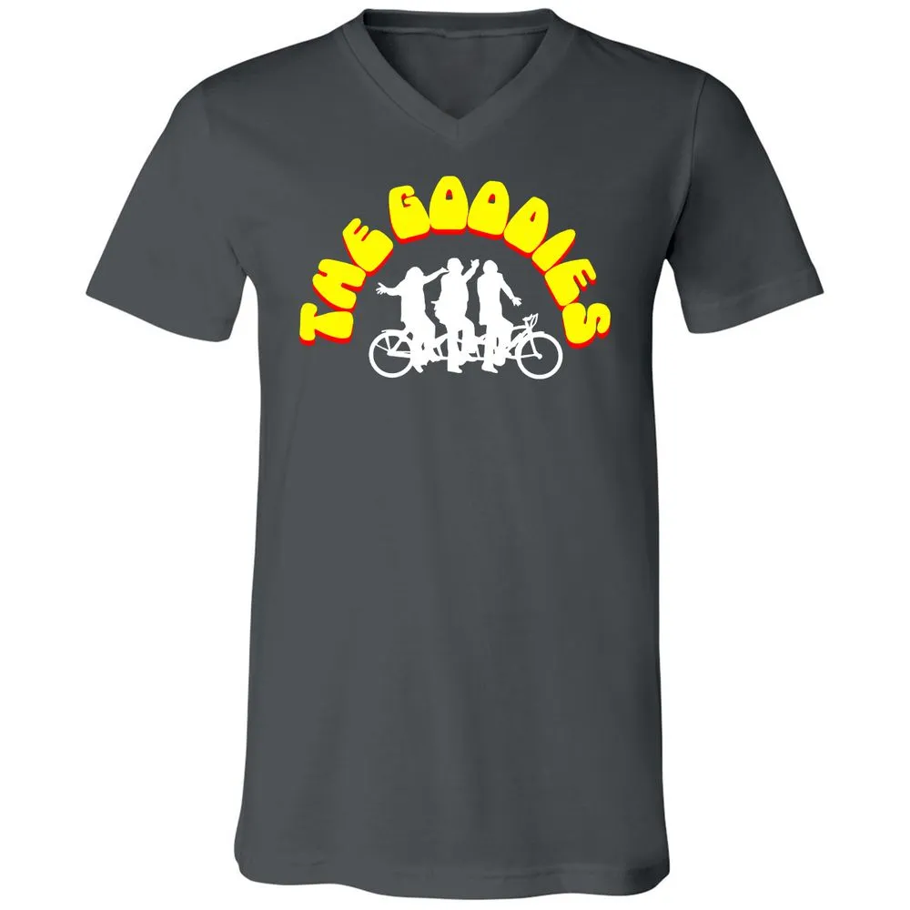 Unisex V-Neck T-Shirt - EME7BNMU - Asphalt - 12