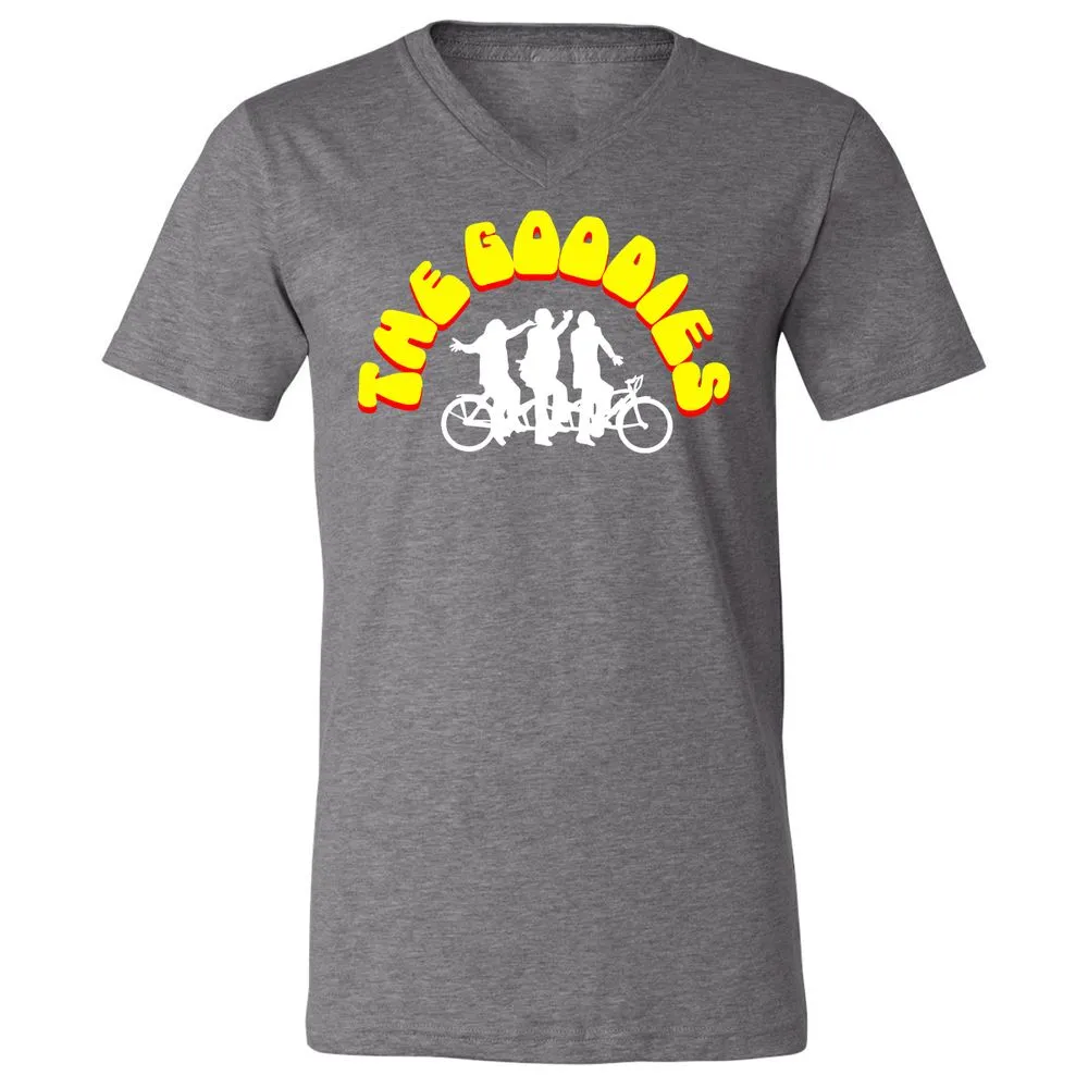 Unisex V-Neck T-Shirt - EME7BNMU - Deep Heather - 13