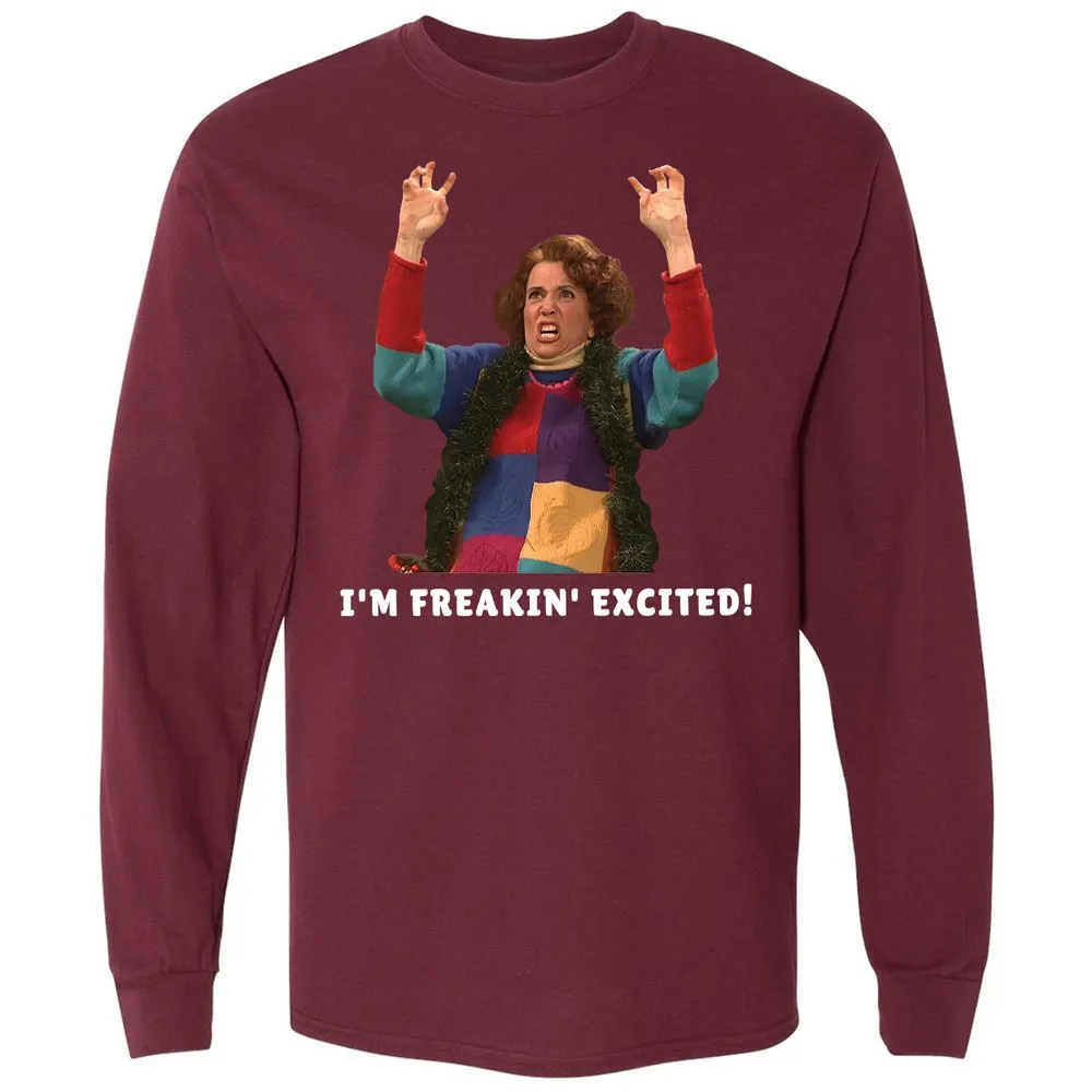 Long Sleeve T-Shirt - 7VS7ZPPQ - Maroon - 11