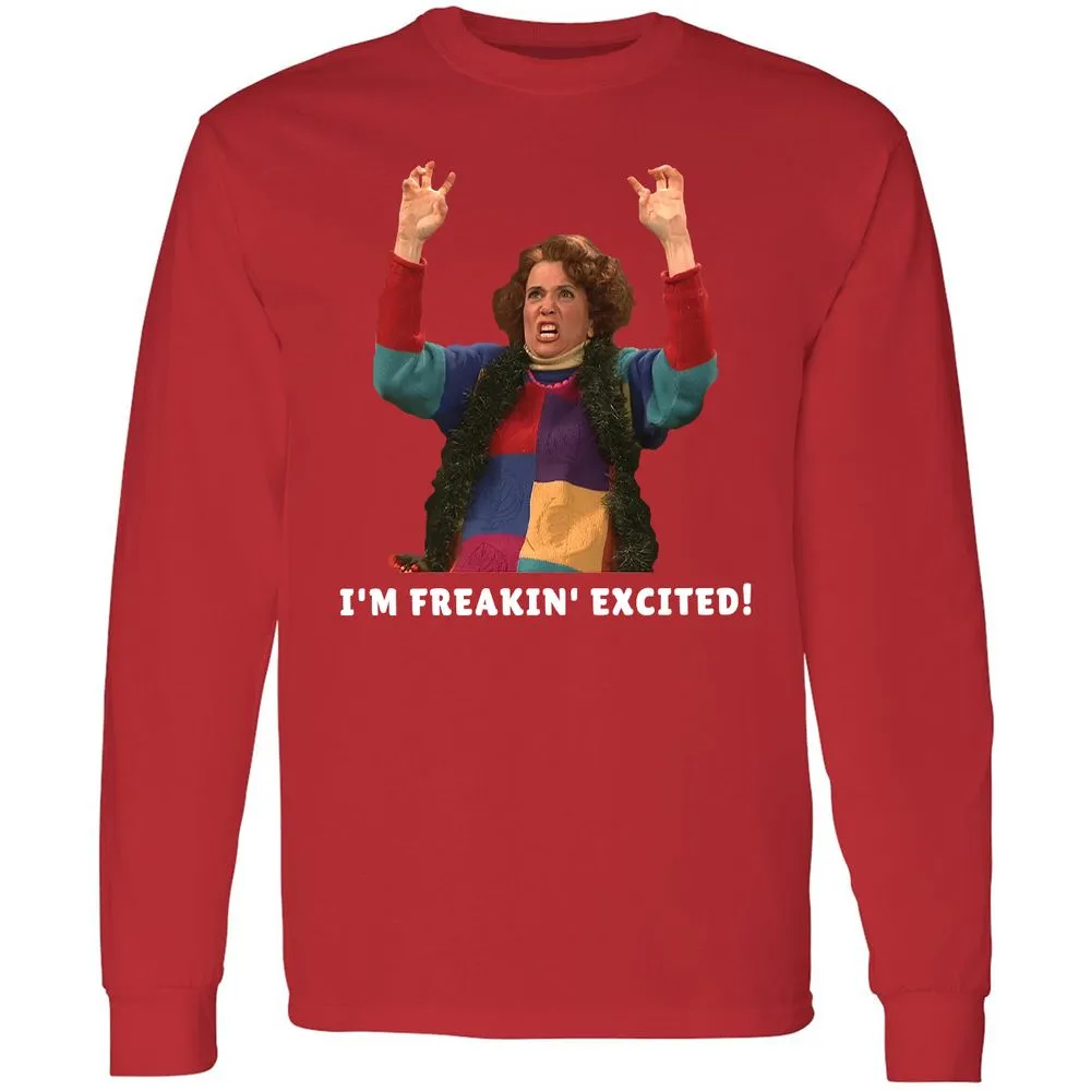 Long Sleeve T-Shirt - 7VS7ZPPQ - Red - 14