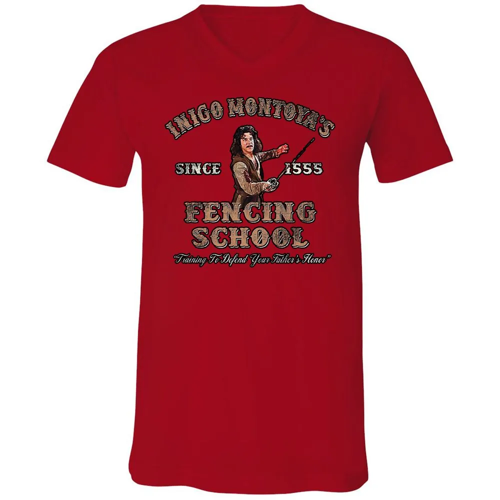 Unisex V-Neck T-Shirt - QYSCE93S - Red - 3