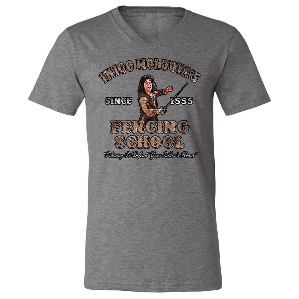 Unisex V-Neck T-Shirt - QYSCE93S - Deep Heather - 13