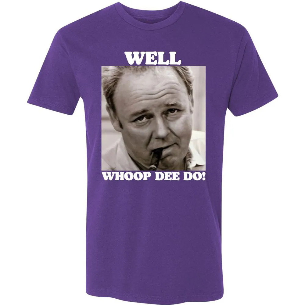 Funny 70s Tv Quote Whoop Dee Do - Purple Rush - 7