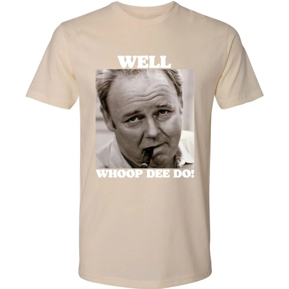 Funny 70s Tv Quote Whoop Dee Do - Cream - 14
