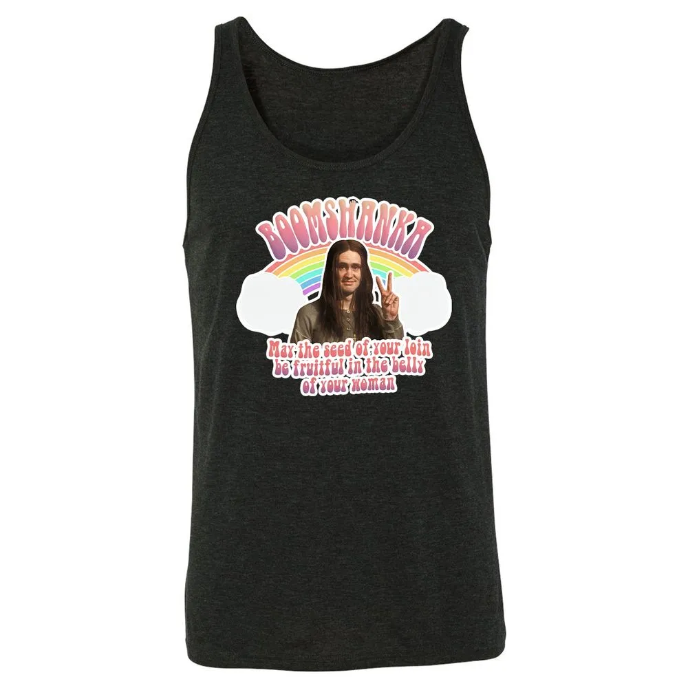 Unisex Jersey Tank - JEY7MZ4F - Charcoal Black Triblend - 5