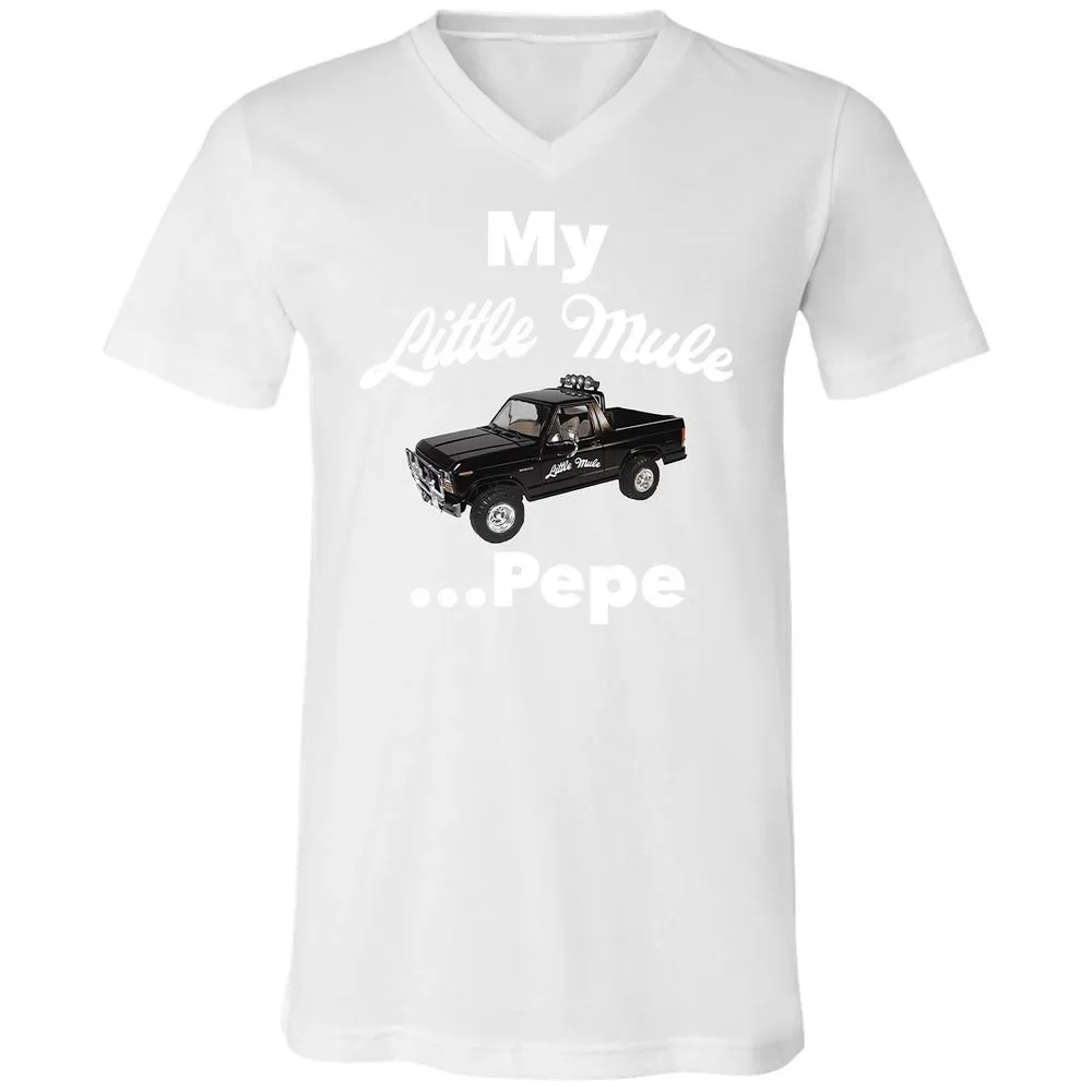 Unisex V-Neck T-Shirt - Q659RRPE - White - 5