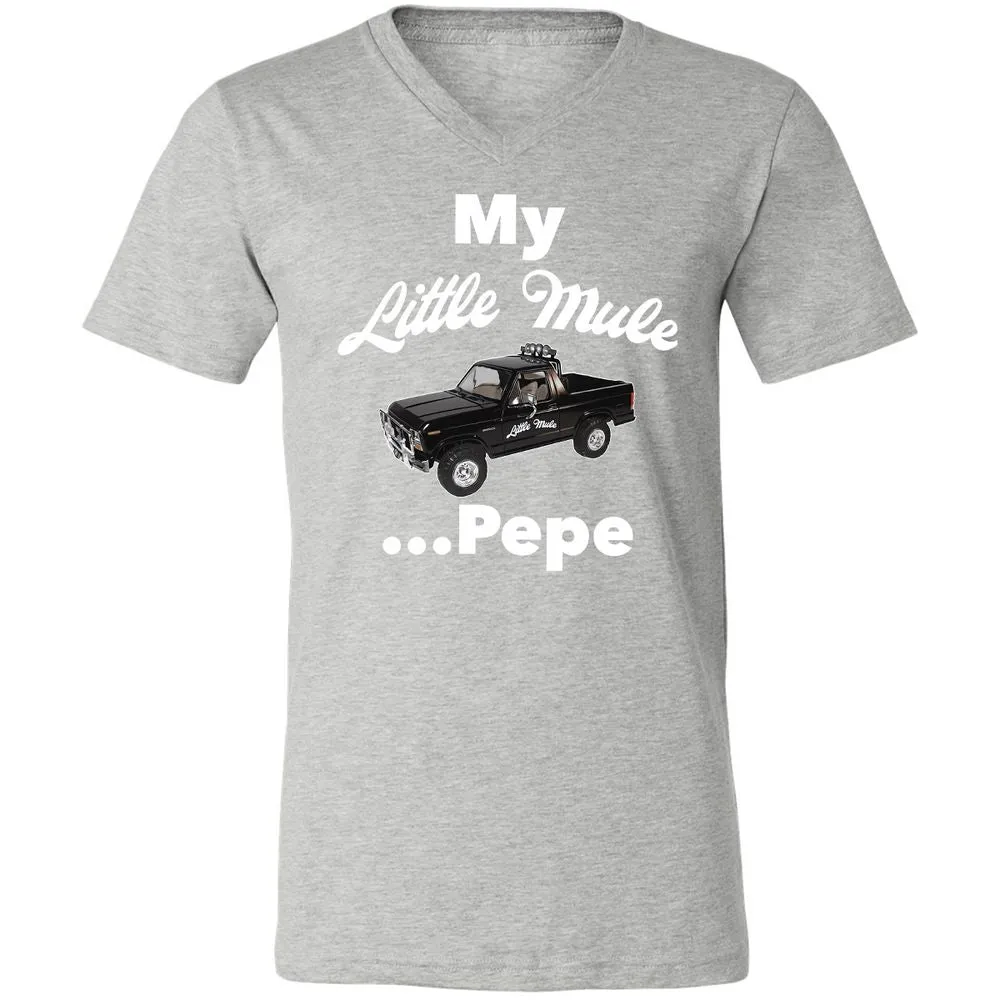 Unisex V-Neck T-Shirt - Q659RRPE - Athletic Heather - 7