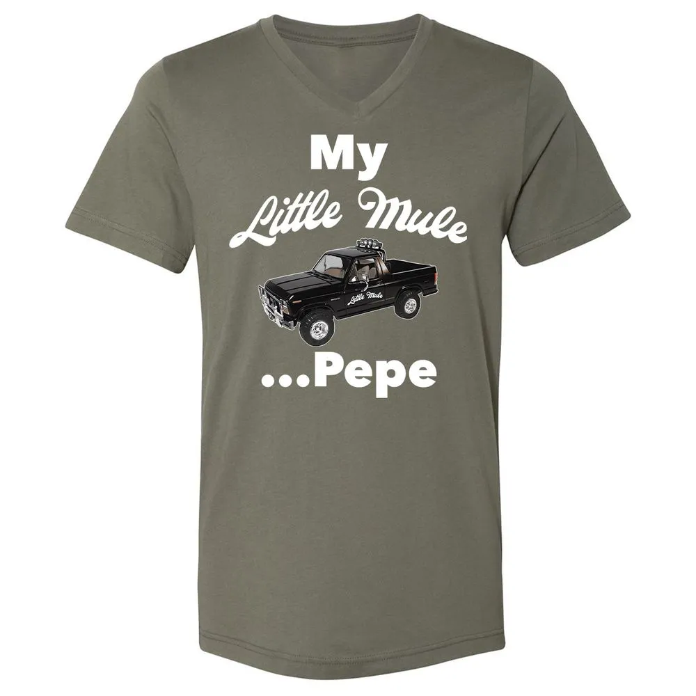 Unisex V-Neck T-Shirt - Q659RRPE - Military Green - 10