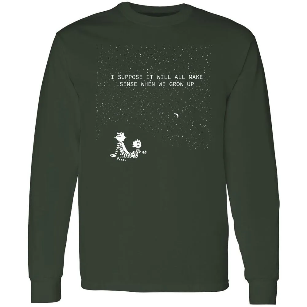 Calvin and Hobbes Stars - Forest Green - 4