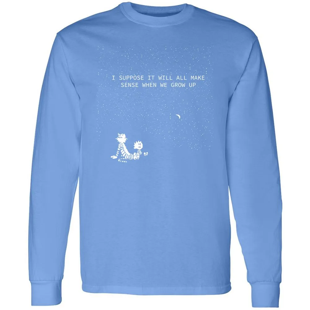 Calvin and Hobbes Stars - Carolina Blue - 12