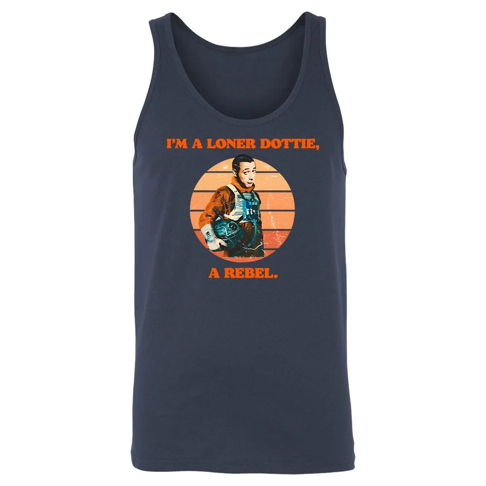 I'm a loner dottie a rebel - Navy - 2