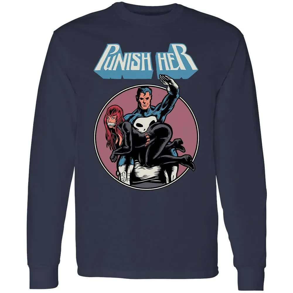 Long Sleeve T-Shirt - F4VSVMNM - Navy - 2