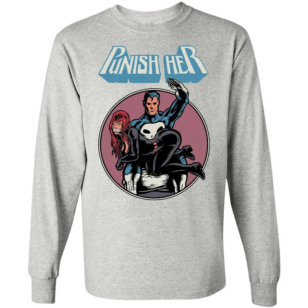 Long Sleeve T-Shirt - F4VSVMNM - Ash - 7