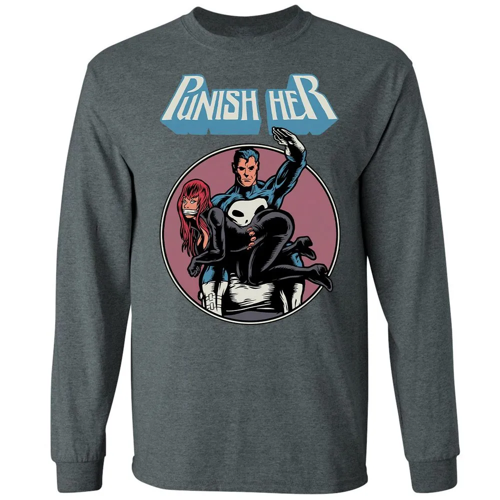 Long Sleeve T-Shirt - F4VSVMNM - Dark Heather - 15