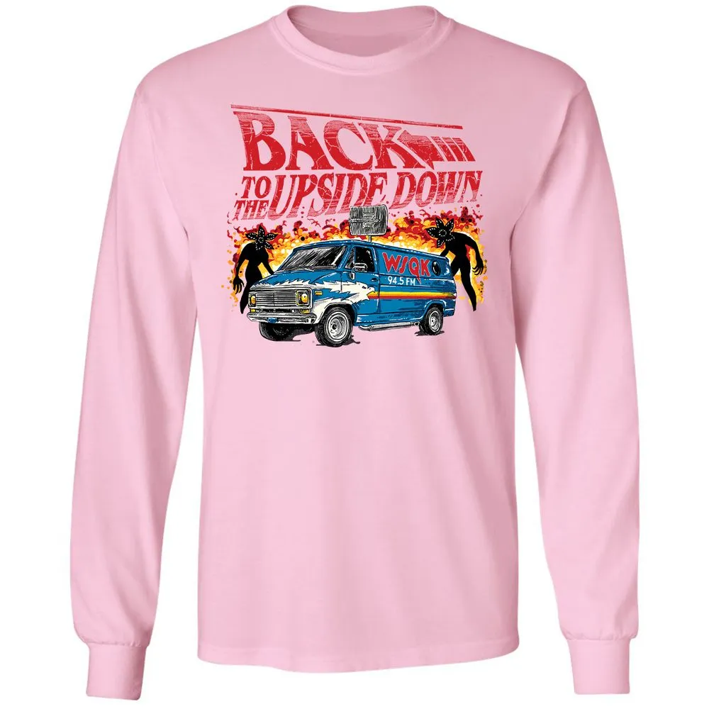 Long Sleeve T-Shirt - 3JUQEYDK - Light Pink - 3
