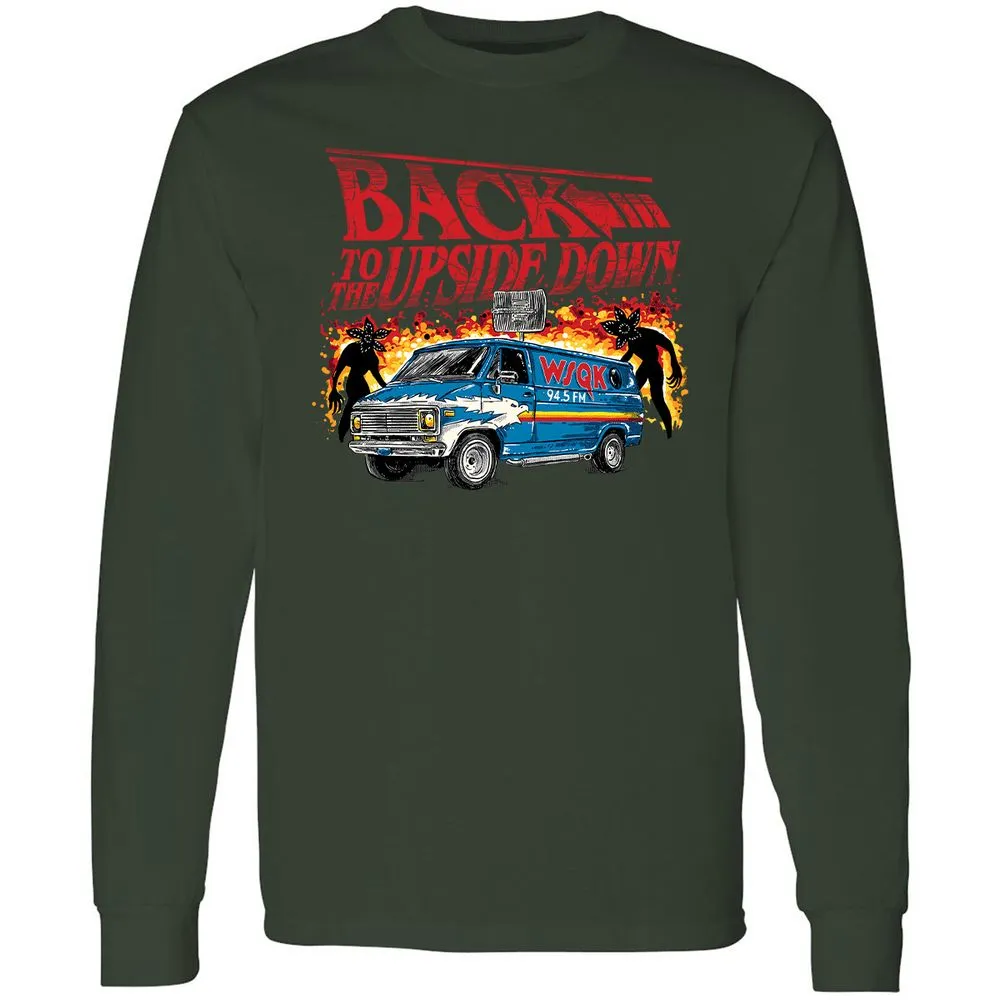 Long Sleeve T-Shirt - 3JUQEYDK - Forest Green - 4