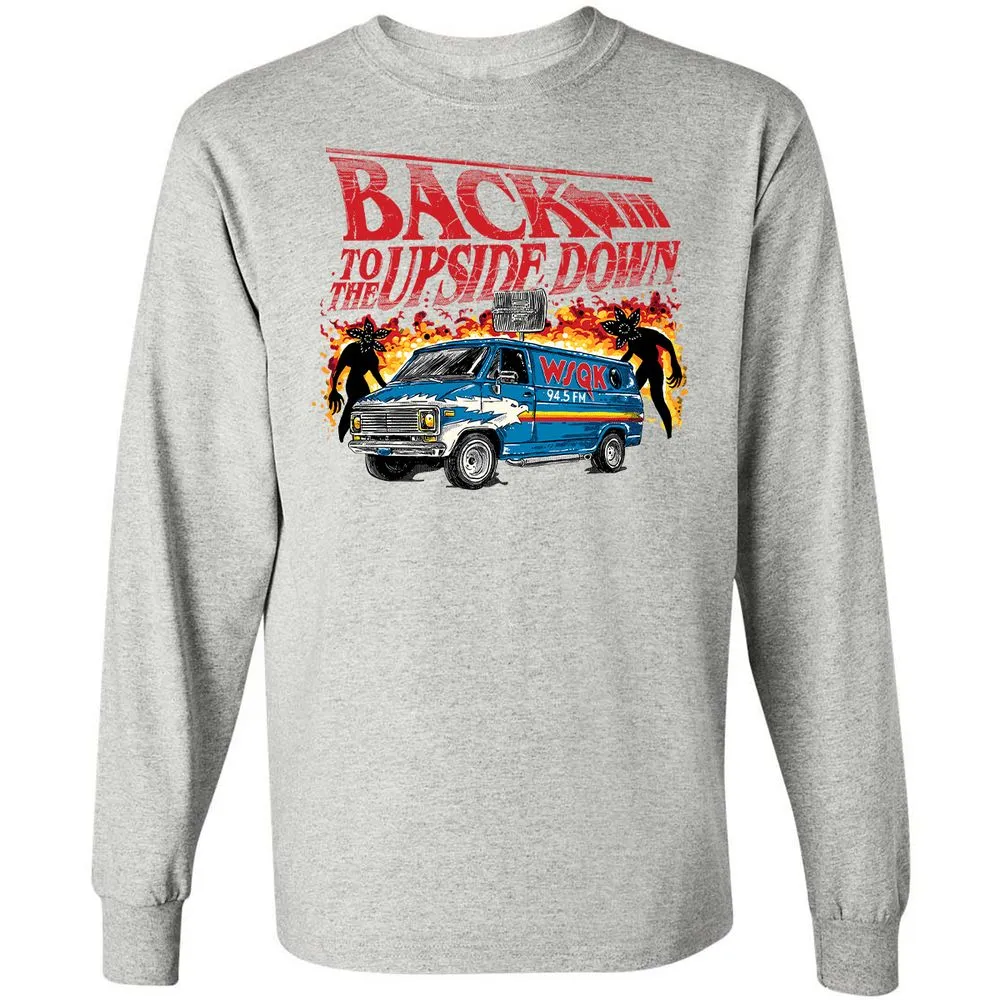 Long Sleeve T-Shirt - 3JUQEYDK - Ash - 7