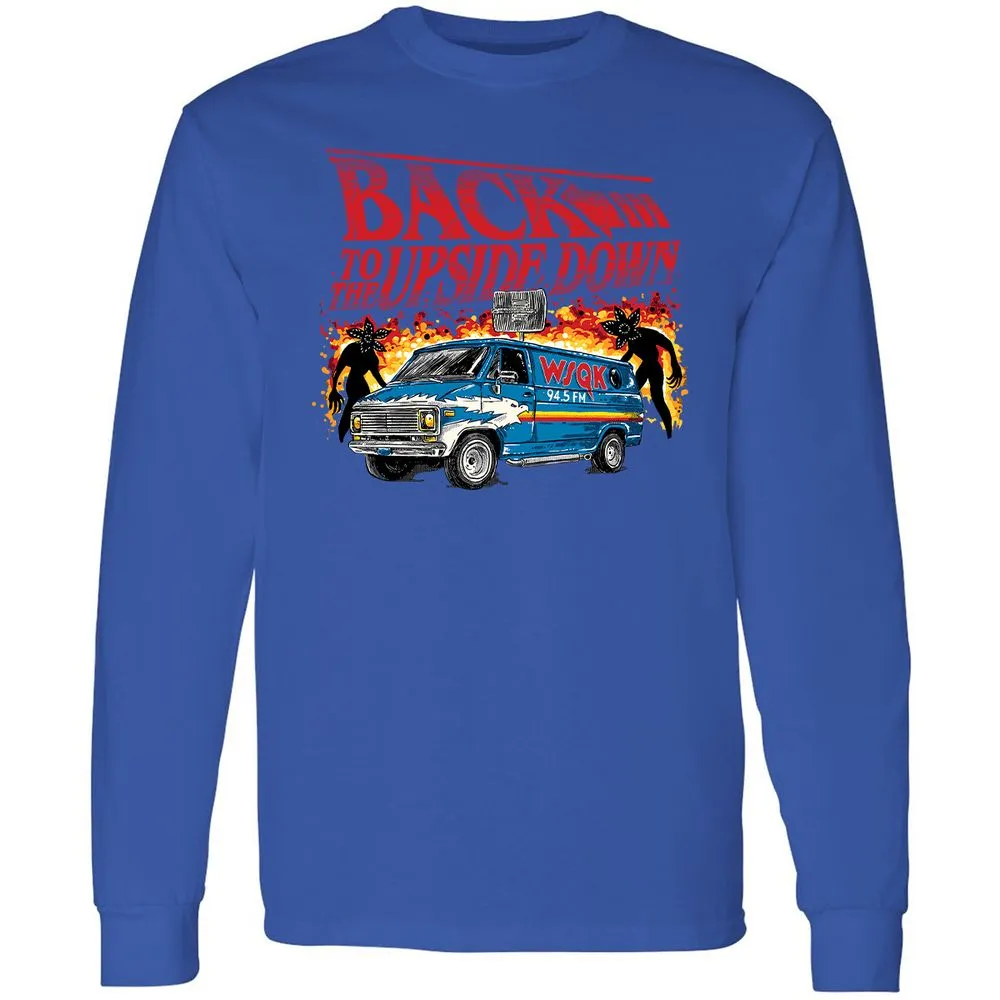 Long Sleeve T-Shirt - 3JUQEYDK - Royal - 8