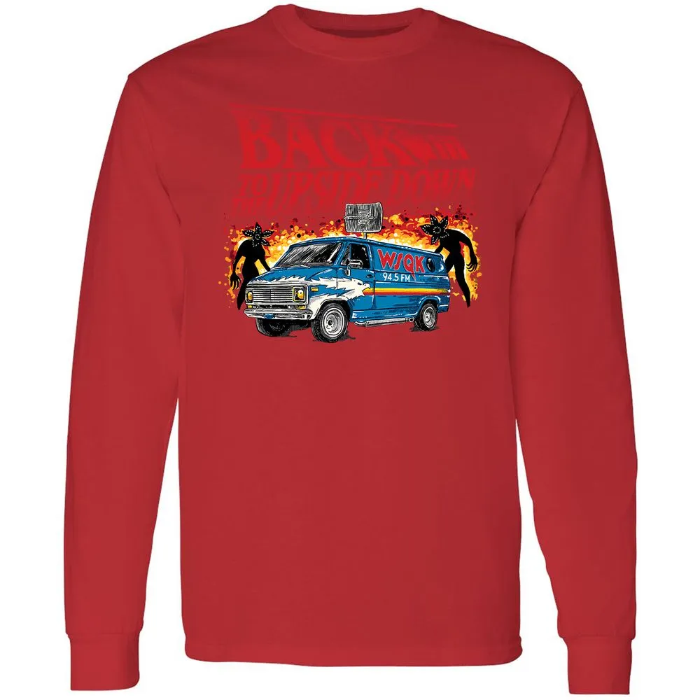 Long Sleeve T-Shirt - 3JUQEYDK - Red - 14