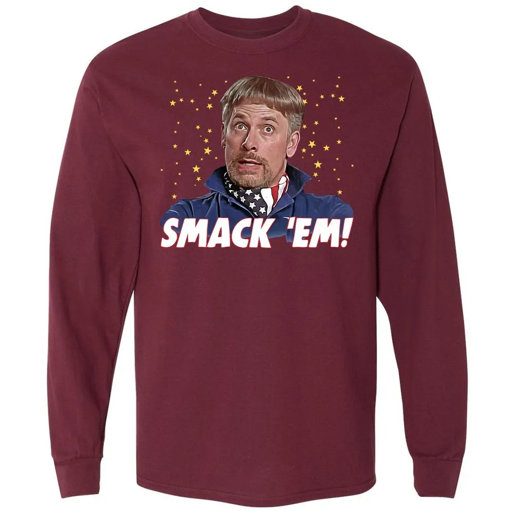 Long Sleeve T-Shirt - MVYYALJ9 - Maroon - 11