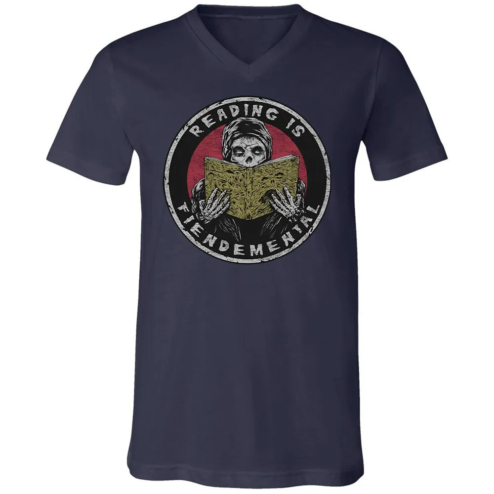 Reading Is Fiendemental - Navy - 2
