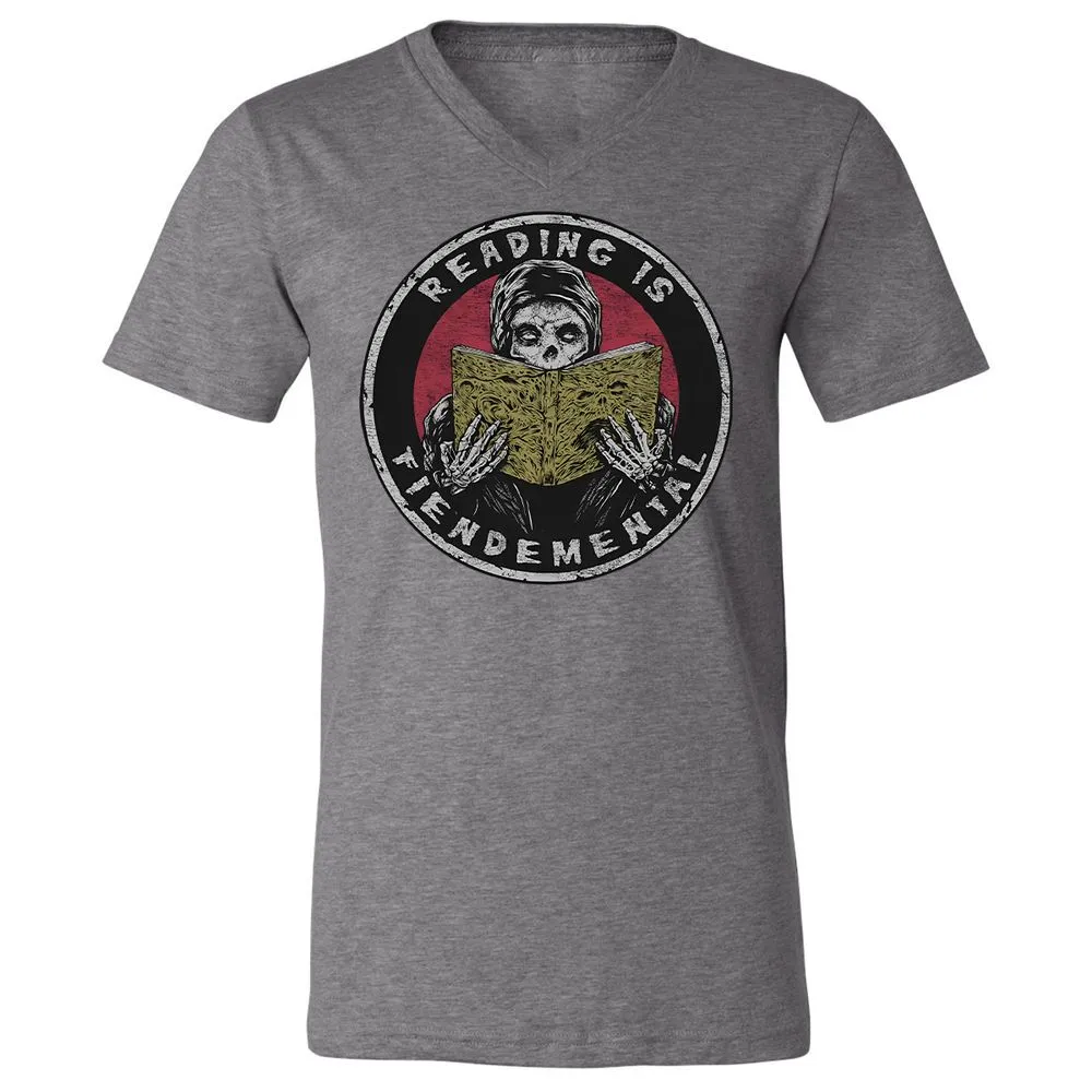 Reading Is Fiendemental - Deep Heather - 13