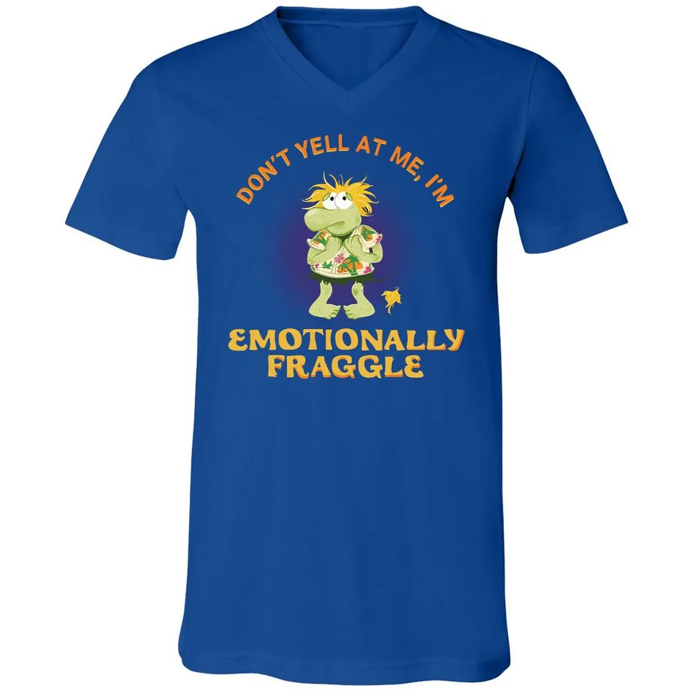 Unisex V-Neck T-Shirt - 9KJTH1J9 - True Royal - 4