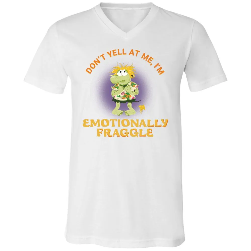 Unisex V-Neck T-Shirt - 9KJTH1J9 - White - 5