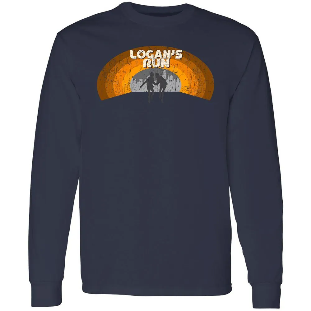 Long Sleeve T-Shirt - D9SVVPZQ - Navy - 2