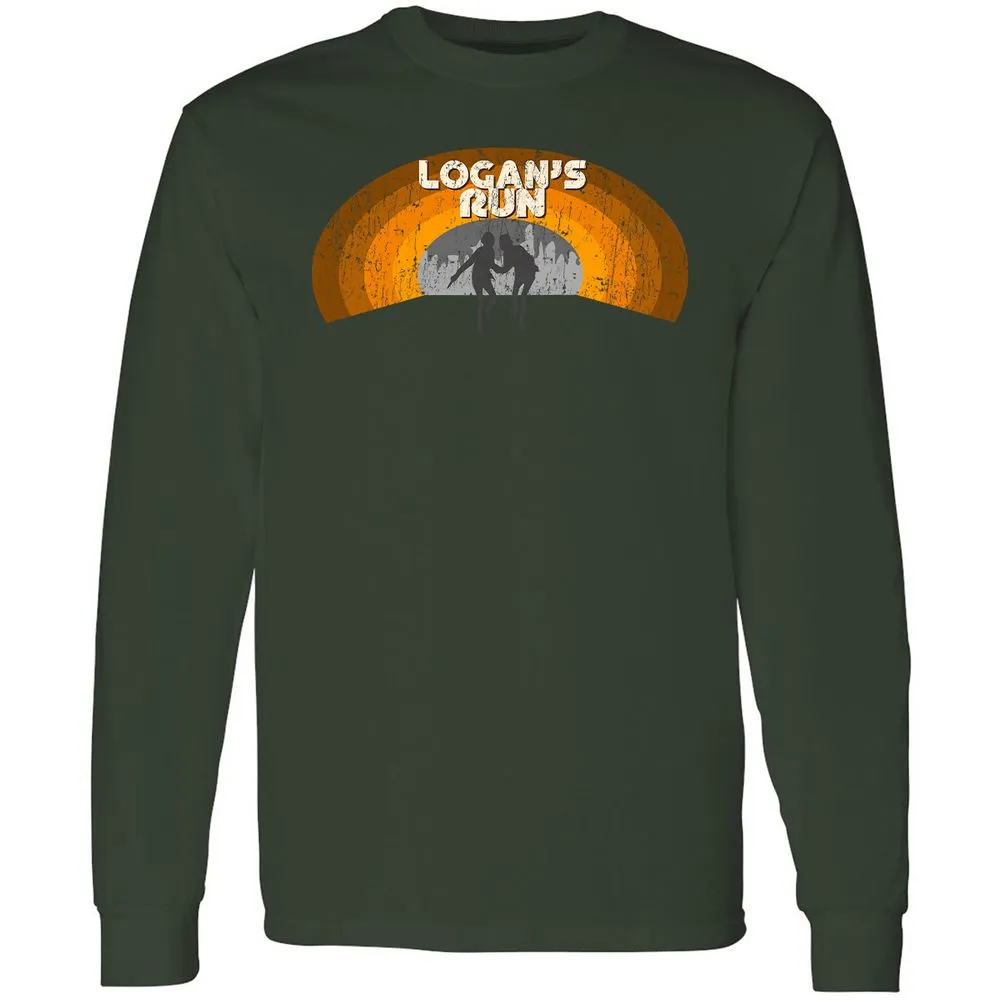 Long Sleeve T-Shirt - D9SVVPZQ - Forest Green - 4