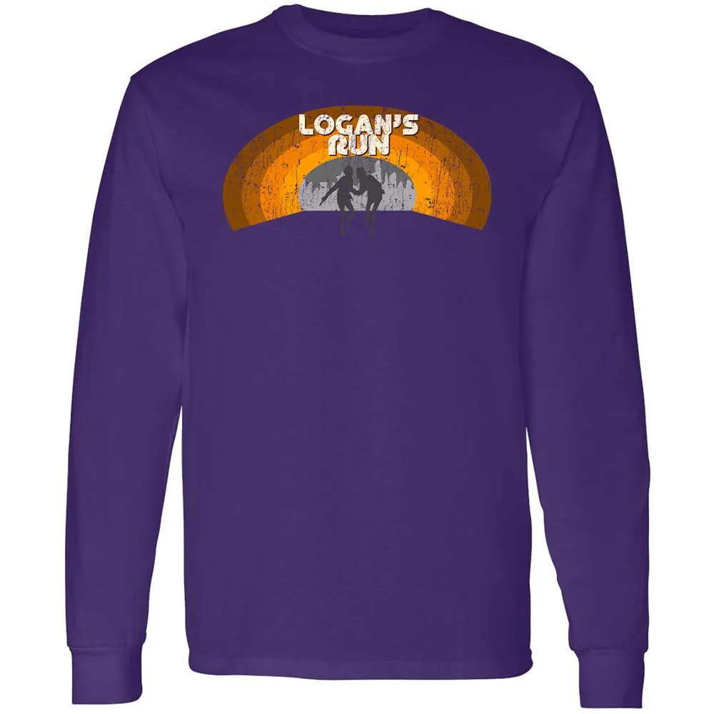 Long Sleeve T-Shirt - D9SVVPZQ - Purple - 13