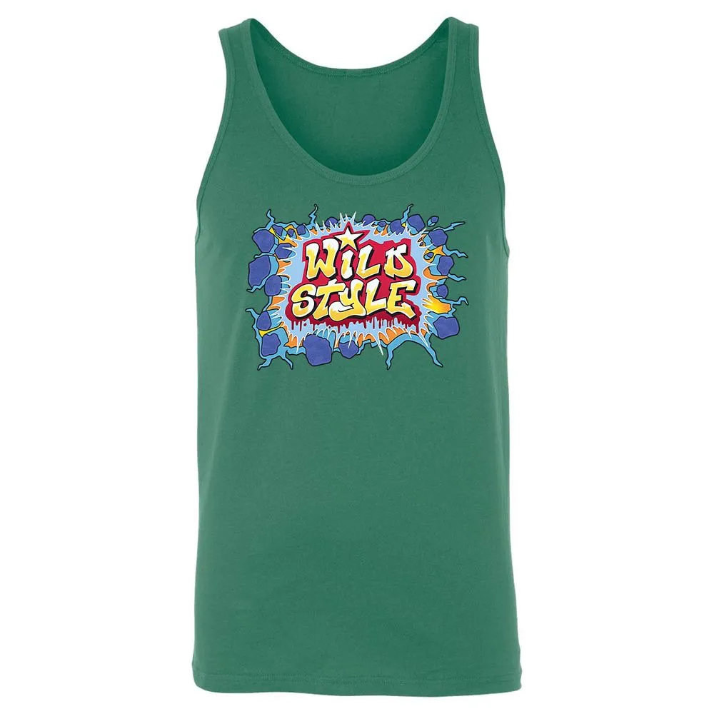 Unisex Jersey Tank - Black - Kelly - 9