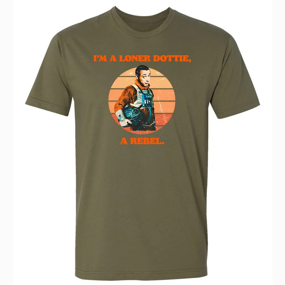 I'm a loner dottie a rebel - Military Green - 5