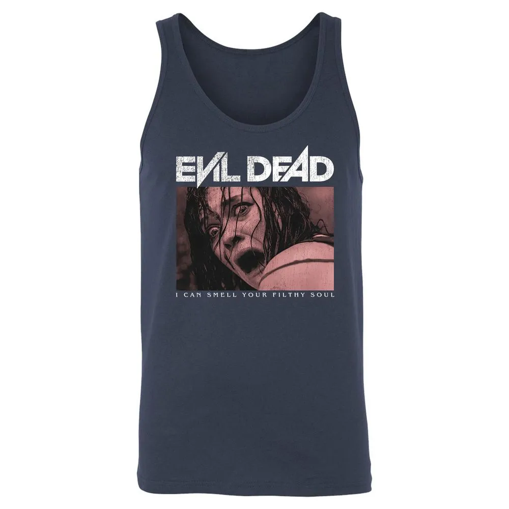 Unisex Jersey Tank - Black - Navy - 2