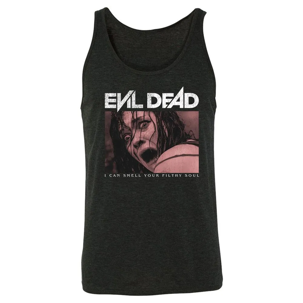 Unisex Jersey Tank - Black - Charcoal Black Triblend - 5