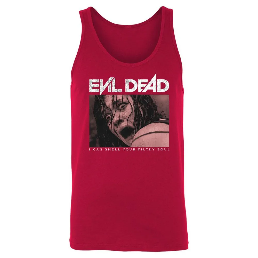 Unisex Jersey Tank - Black - Red - 11