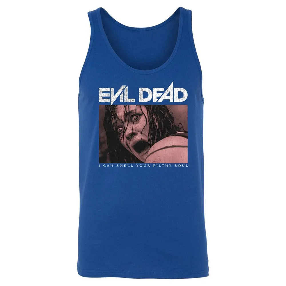 Unisex Jersey Tank - Black - True Royal - 13
