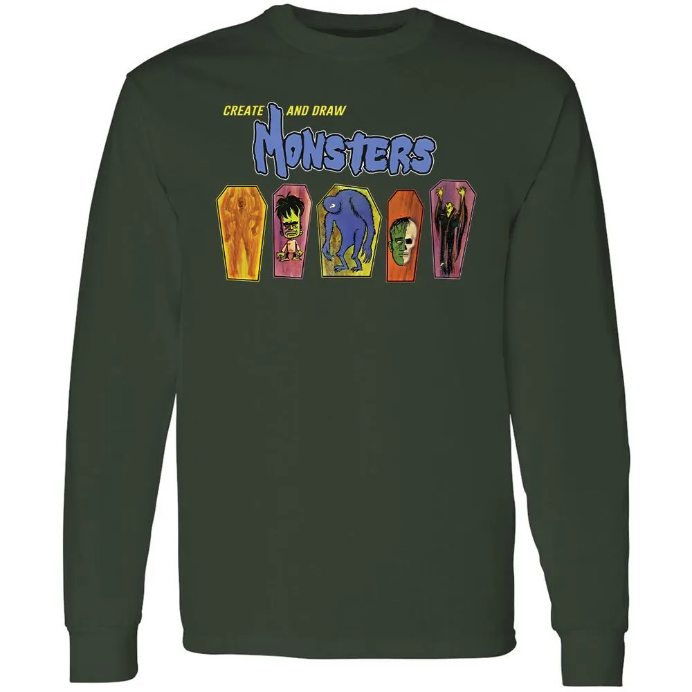 Monsters Draw - Forest Green - 4