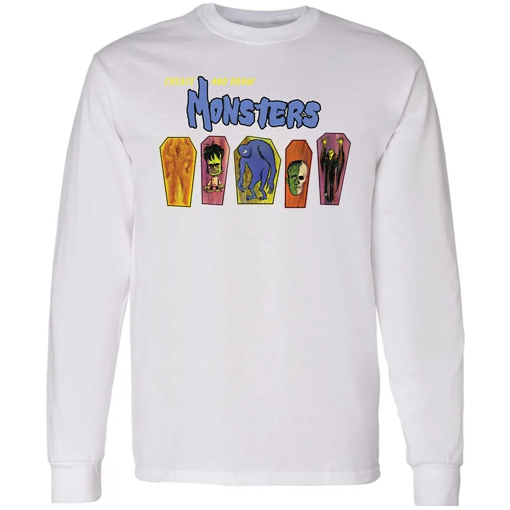 Monsters Draw - White - 5