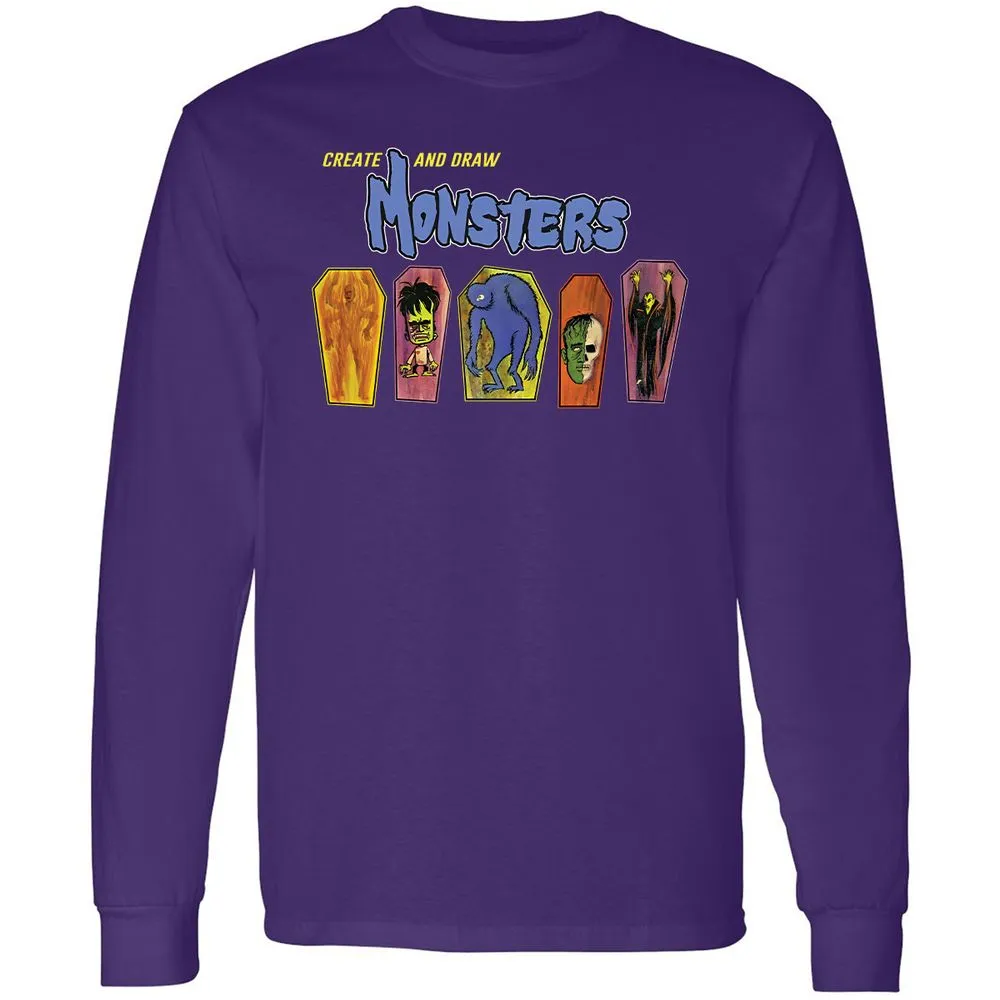 Monsters Draw - Purple - 13