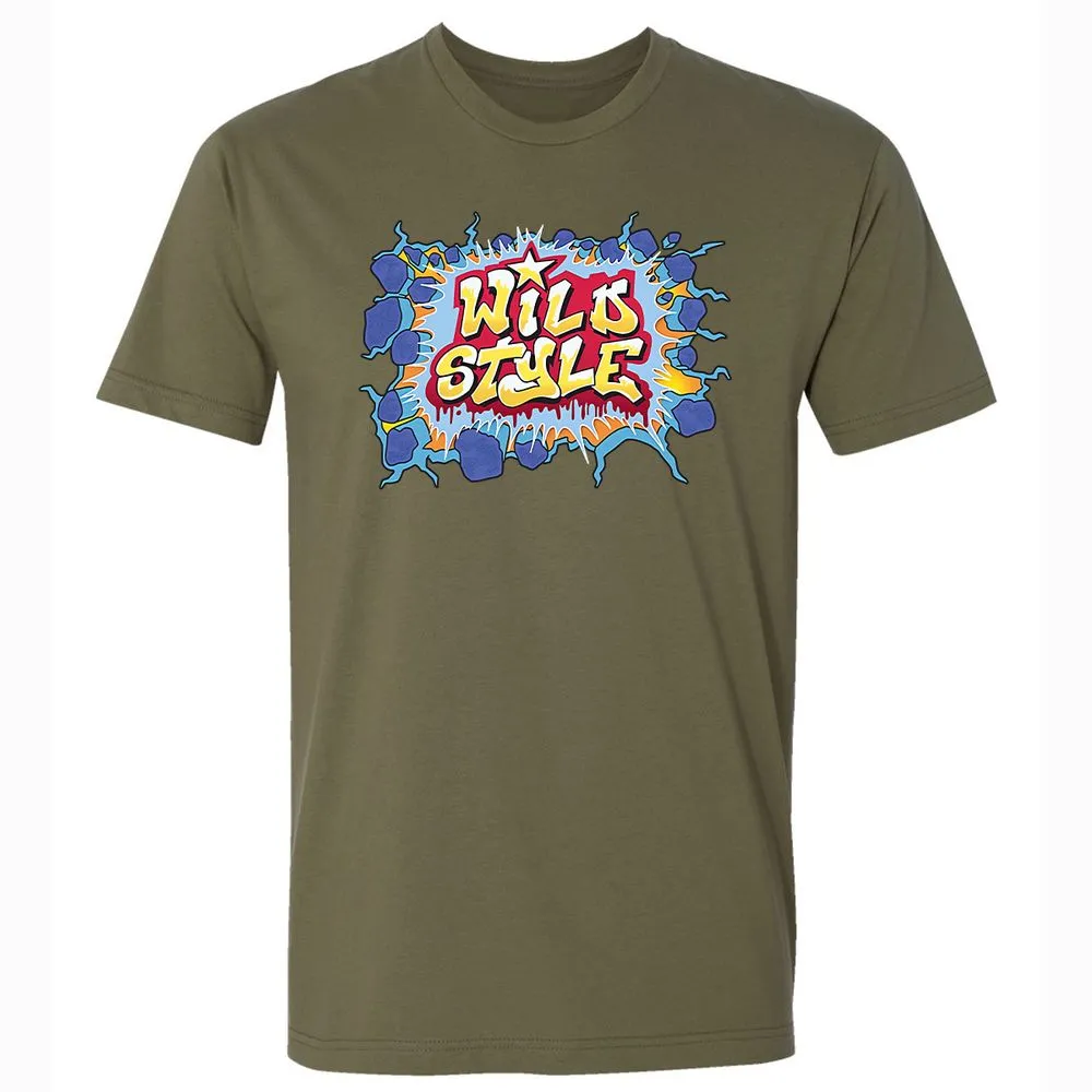 Premium Unisex T-Shirt - Black - Military Green - 5