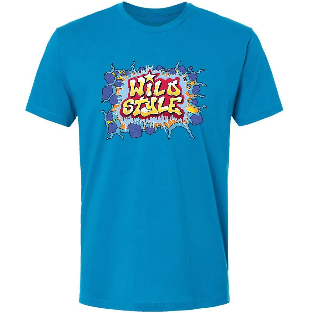 Premium Unisex T-Shirt - Black - Turquoise - 16