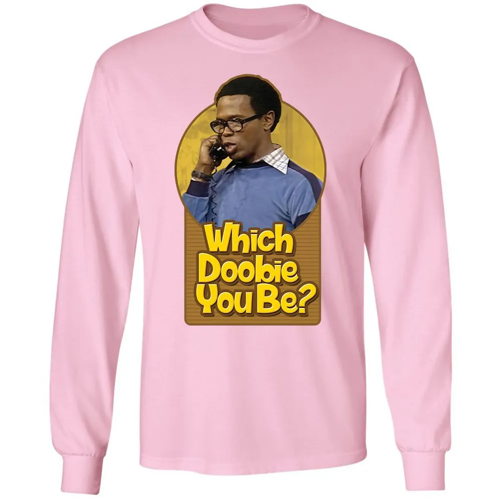 Long Sleeve T-Shirt - KJ6B2TU8 - Light Pink - 3
