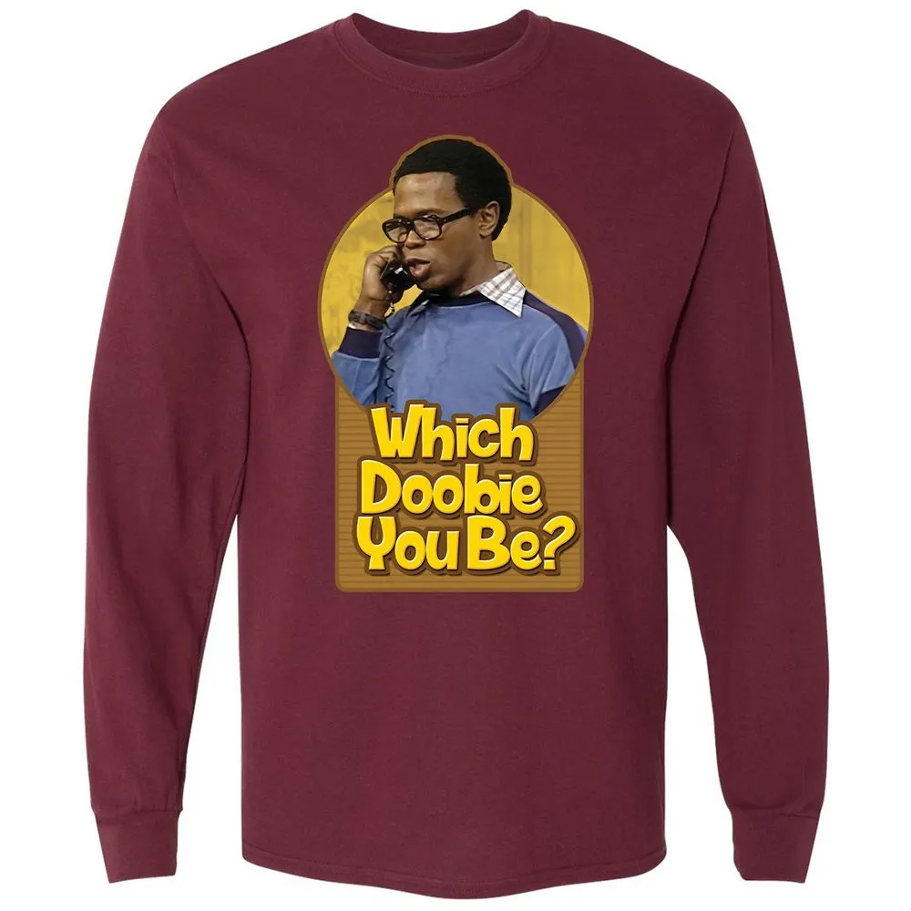 Long Sleeve T-Shirt - KJ6B2TU8 - Maroon - 11
